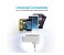 Promate Glint-4.EU High Power Home Charger with Night LED Light, White 4 in UAE