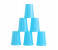 Royalford RF8977 6 Pieces Glass Set - 350ml, Blue 1 in UAE