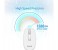 Promate Clix-3 2.4Ghz USB Wireless Ergonomic Mouse with Precision Scrolling, White 6 in UAE