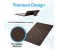 Promate Aurapad-2 3 in 1 Wireless Charger Mouse Pad with Phone Stand - Brown 7 in UAE