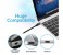 Promate UniLink-CAF USB-C to USB 3.0 Type-A Data and Charging Cable - Grey 2 in UAE