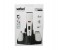Sanford SF9710HC BS 6-in 1 Rechargeable Grooming Kit - 3 Watts, White & Black 2 in UAE