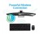 Promate Keymate-1 2.4Ghz Professional Ergonomic Wireless Keyboard & Mouse, Black 6 in UAE