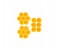 Car Silicon Wheel Hub Screw Cover - 20 Pieces, Yellow 1 in UAE