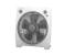 Geepas GF9614 12-inch 3 Speed Box Fan with Timer - White & Grey 1 in OMAN