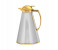 Royalford RF8577 1 Litre Golden Cone Arabic Flask - Silver & Gold 1 in UAE