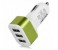 Universal 5.1A Fast Charging 3 USB Port Car Charging Adapter Q324 Multicolor 2 in OMAN