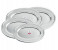 Zebra ZE-121046 Stainless Steel 18 Inch Oval Plate Silver 1 in UAE