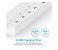 Promate PowerStrip-4UK 2500W 10A Multiport Power Strip for Home & Office, White 2 in UAE