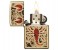 Zippo 29096 254B Scorpion Shell Lighter Gold 2 in OMAN