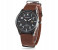 Curren 8268 Canvas Quartz Watch For Men Brown and Black 2 in UAE