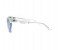 Guess GU 7401 26C Wayfarer White Transparent Frame & Silver Mirror Effect Mirrored Sunglasses for Women 2 in UAE