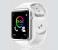 A1 Mobile Smart Watch with Memory and Sim Card Slot - White 2 in UAE