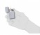 Zippo 1605 Slim Satin Chrome Lighter Silver 4 in UAE