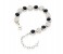 Kavani Circle Chimes Crystal Rhodium Bracelet 33061 Assorted 2 in UAE