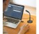 Promate Tweeter-1 3.5mm Professional Jack Wired Condenser Sound Microphone with Stand, Black 2 in UAE