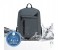 Promate Lucent-BP 15.6 inch Eco-Friendly Design Laptop Backpack, Grey 6 in UAE