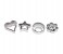 Prestige PR5685 12 Pieces Biscuit Cutters, Silver 1 in UAE