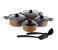 Epsilon EN4141 Nonstick Cookware Set - Brown, 10 Pieces 1 in OMAN
