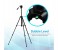 Promate Precise-170 Professional Aluminum Tripod with 3-Way Precession Head, Black 6 in UAE