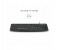 Rapoo NK2500 Wired Keyboard with USB - English, Black 17111 4 in UAE