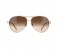 Chopard SCHA59S 8FCX Oval Copper Gold Frame & Brown Mirrored Sunglasses for Women 1 in UAE