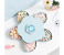 Flower Shape Candy Storage Box CAN989 White And Grey 2 in OMAN