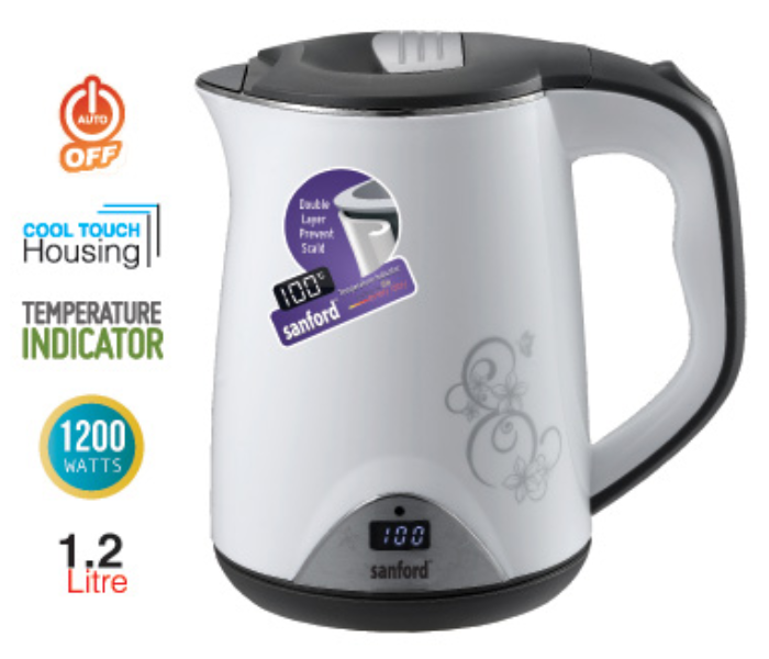 Sanford SF1870EK Electric Kettle - 1.2Litre 1 in UAE