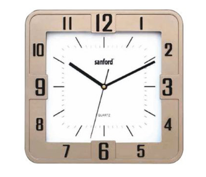 Sanford SF1452WC Wall Clock - Beige 1 in UAE
