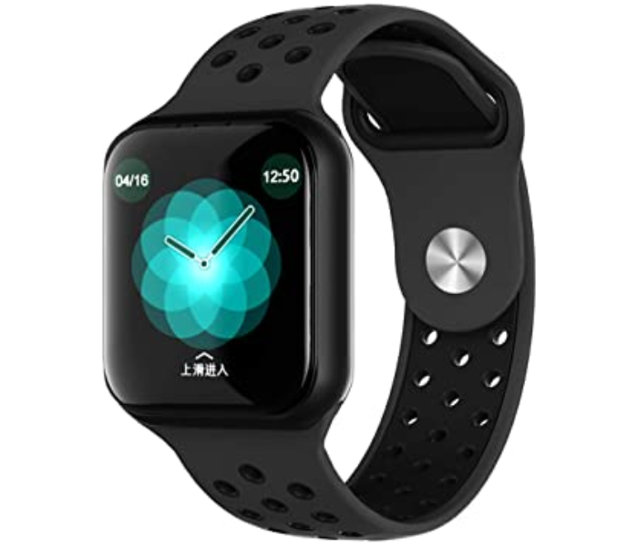 F8 Series 5 Sport Waterproof Smart Watch with Heart Rate Monitor and Multiple Sport Fitness Tracking Activity, Caller ID, Push Notification, Heart Rate & Sleep Monitoring Wearable Watch Supports with Android and IOS Zen 1 in UAE