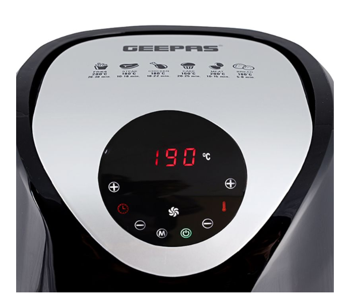 Buy Geepas GAF37512N Air Fryer Non Stick Coating 3.5L 1500W Black