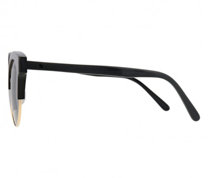Dion Villard DVSGL1914B Brow Line Shape Sunglasses for Women - Black 3 in UAE
