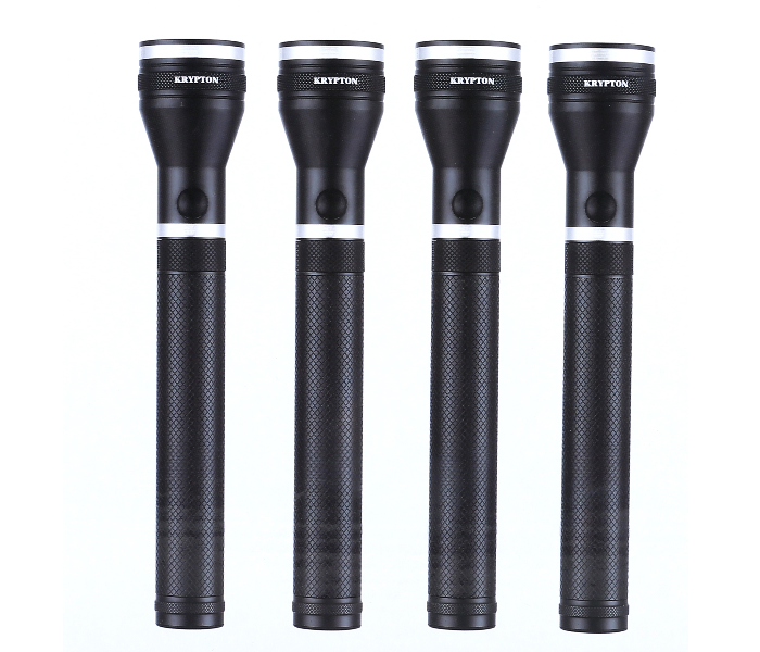 Krypton KNFL5102 Rechargeable Flash Light Combo Black 1 in UAE