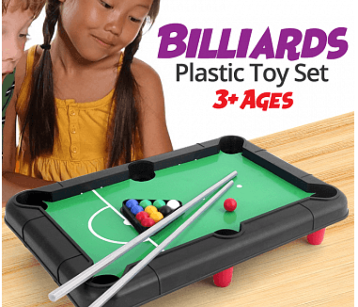 Fun For Family Billiards Set Game For Kids 3+Ages, 6845-CY 1 in UAE