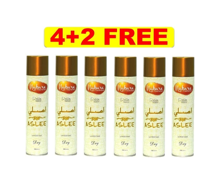 Nature 300 ml Air Freshener Aslee - Pack of 6 1 in UAE
