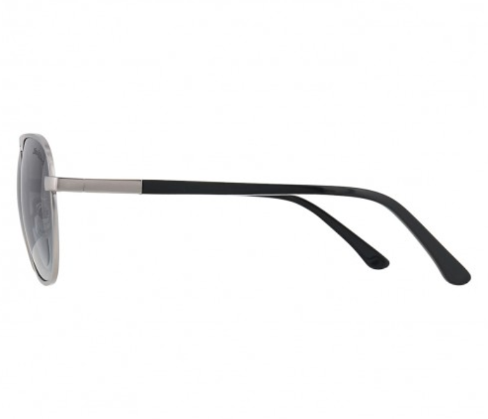 Dion Villard DVSG19043S Aviator Shape Sunglasses for Men - Silver 3 in UAE