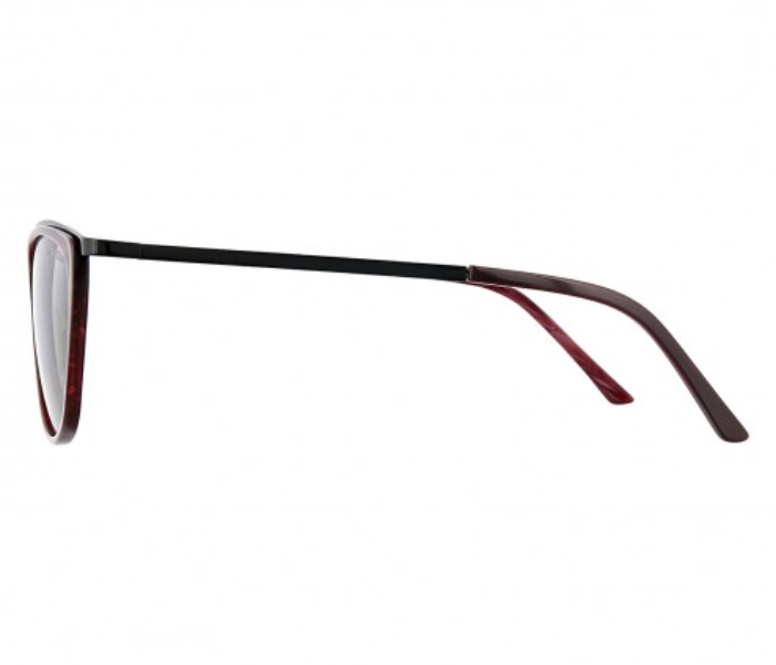 Dion Villard DVSGL1909DR Cat Eye Shape Sunglasses for Women - Red 3 in UAE