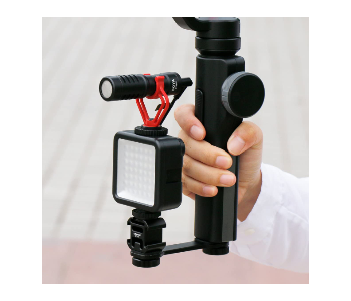 Boya BY-MM1 LU-D4700 YouTube TikTok Vlogging Facebook Live stream Recording Mini Cardioid Microphone Black 6 in UAE
