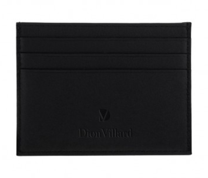 Dion Villard DVL1915BC Leather Wallet with Card Holder for Men- Black 2 in UAE