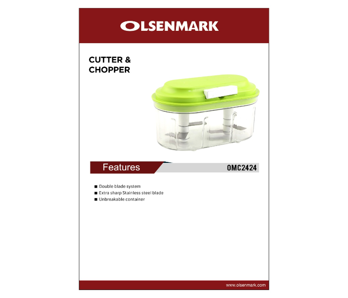 Olsenmark OMC2424 Cutter and Chopper 3 in UAE