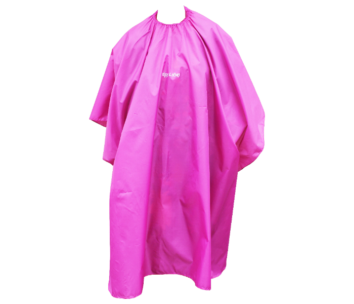 Tips & Toes TT-749 Stylish Beautician Capes - Pink 1 in UAE