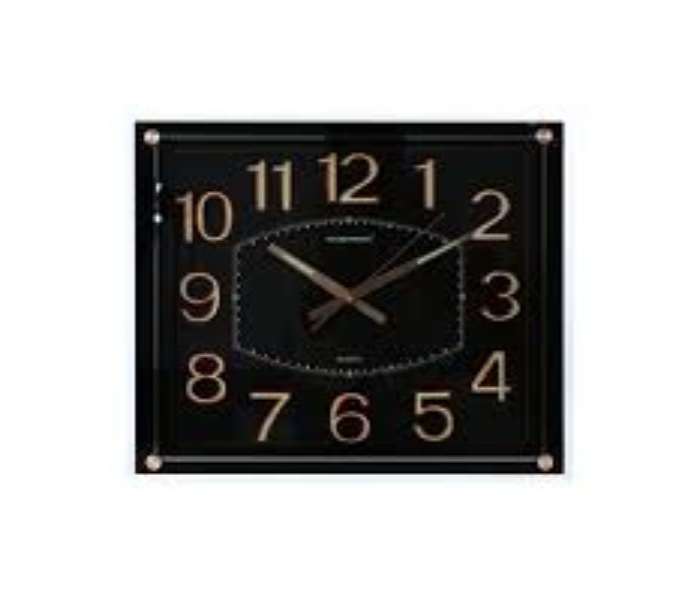 Olsenmark OMWC1777 Square Wall Clock Black 1 in UAE