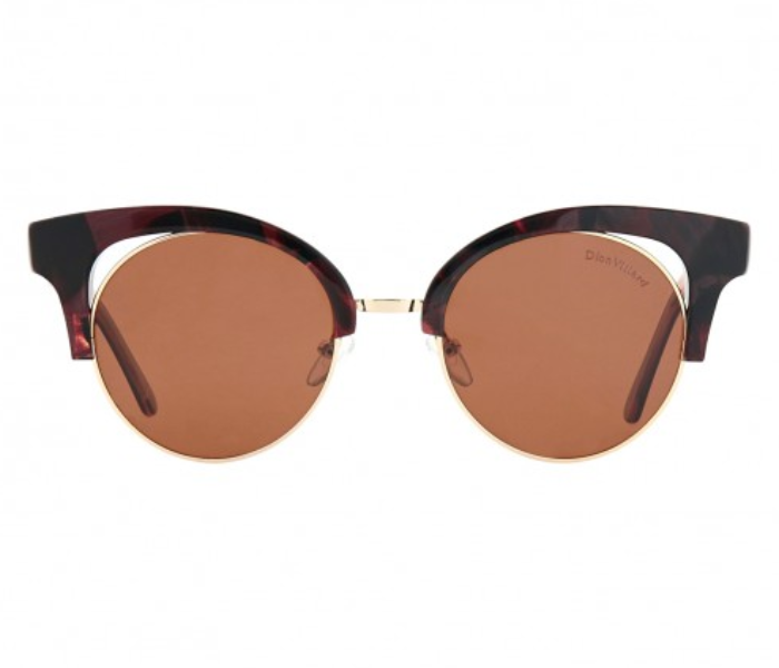Dion Villard DVSGL1915D Brow Line Shape Sunglasses for Women 1 in UAE