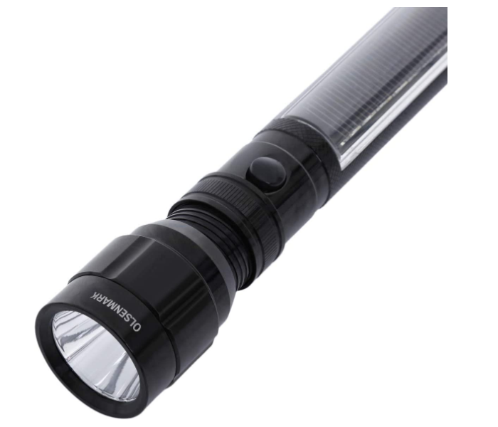 Olsenmark OMFL2624 Rechargeable LED Light Bulb Spotlight Black 4 in OMAN