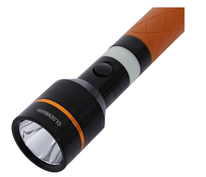 Olsenmark OMFL2658 Rechargeable LED Flashlight - Brown and Black 4 in UAE