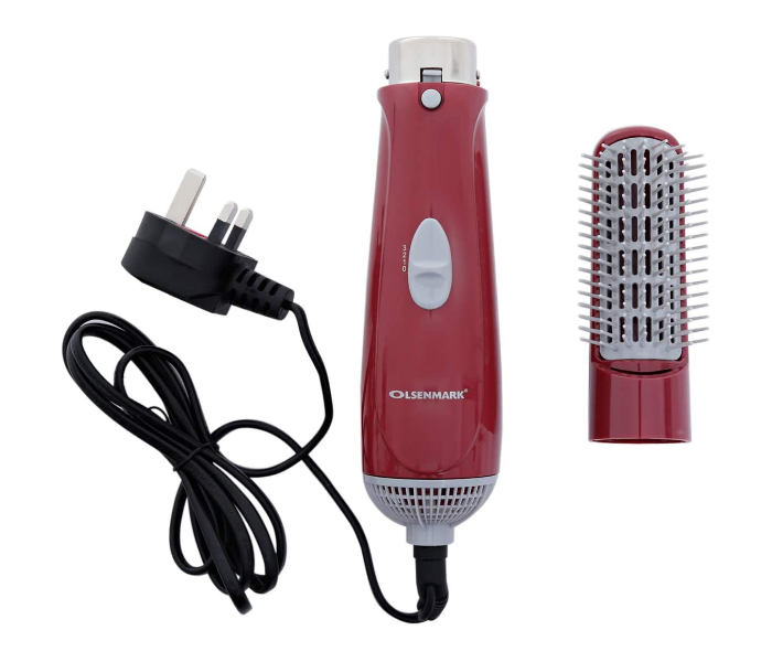 Olsenmark OMH3048 2 in 1 Hair Styler- Maroon 1 in UAE