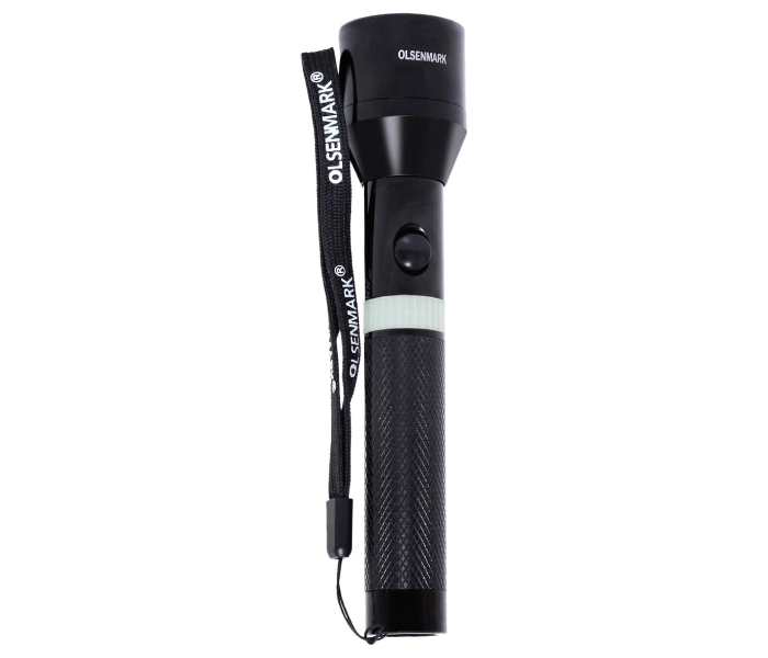 Olsenmark OMFL2682 Rechargeable LED Flashlight - Black 2 in OMAN