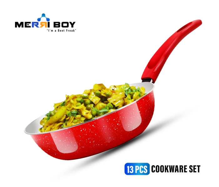 Merri Boy 13 Pcs Granite Coating Non Stick Cookware Set 4 in UAE