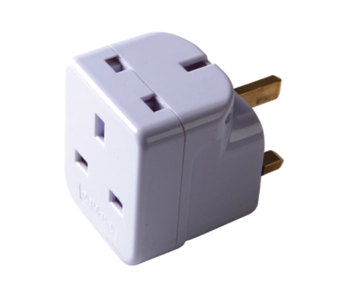 Sanford SF284ADP Three Way Universal Adaptor - White 1 in UAE