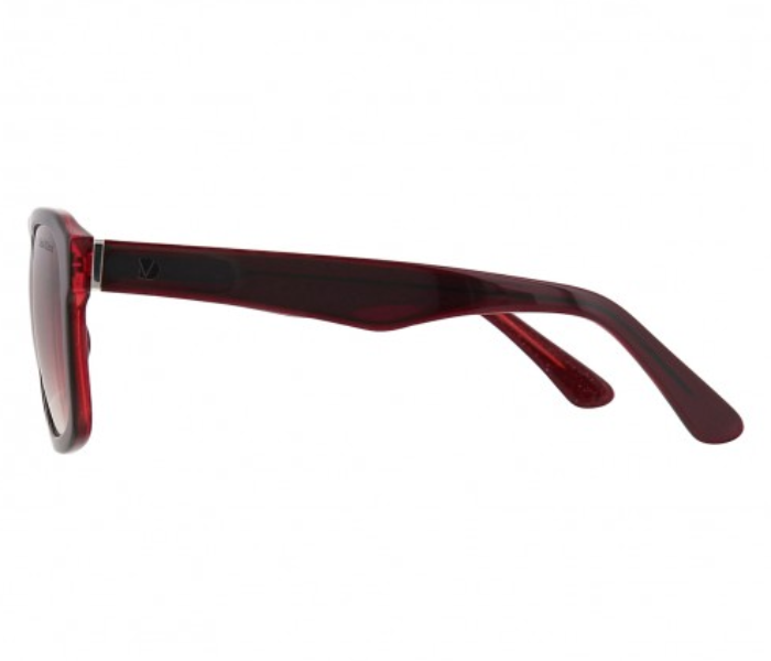 Dion Villard DVSG19040M Over Sized Sunglasses for Men - Maroon 3 in UAE